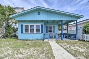 Steps to Ocean Breezy Myrtle Beach Bungalow!